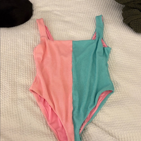 Show Me Your MuMu Other - Show Me Your Mumu The Scrunch One Piece, watermelon mint scrunch, XXL